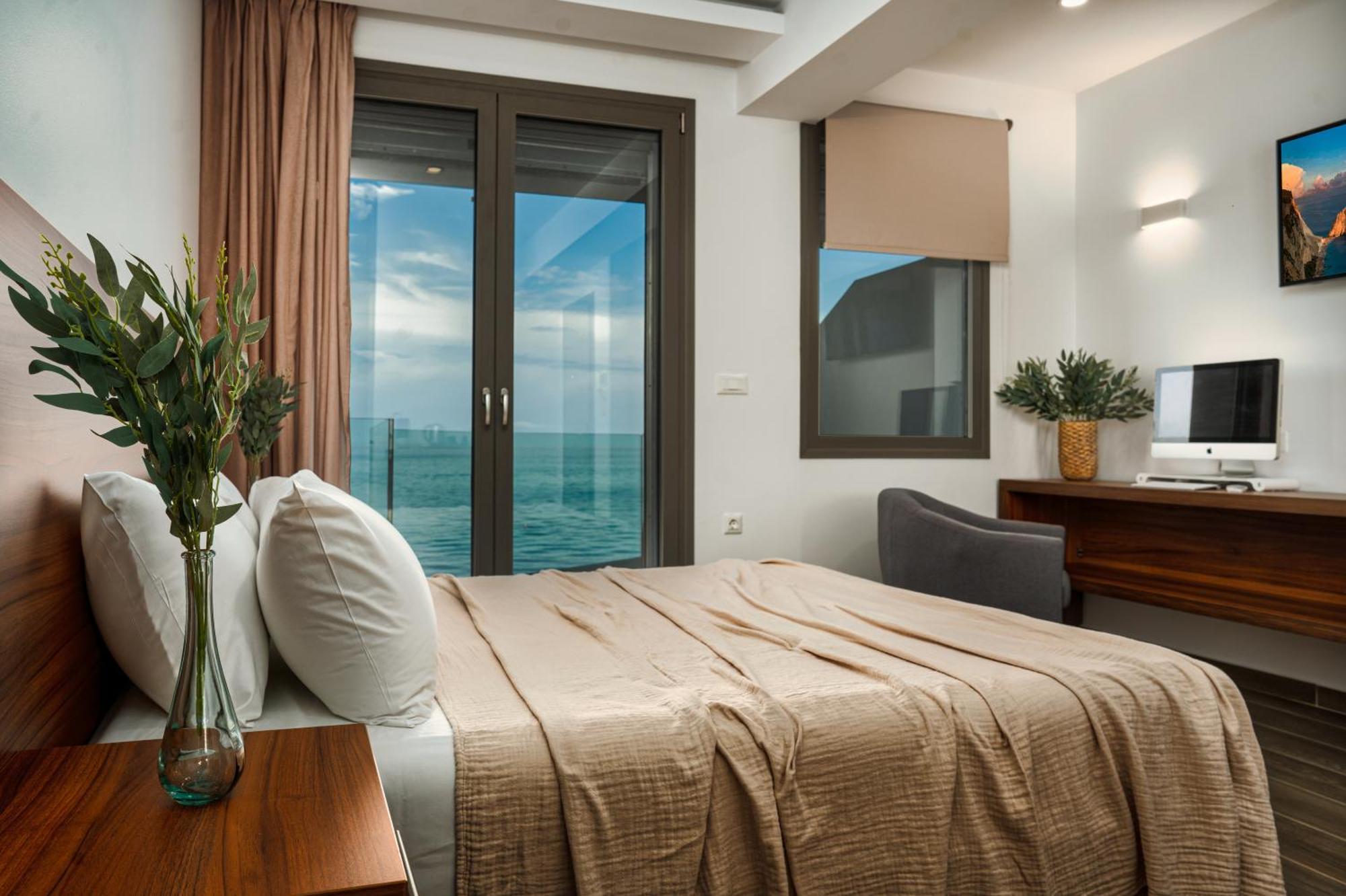 Violet Beach Front Private Villa Laganas Buitenkant foto